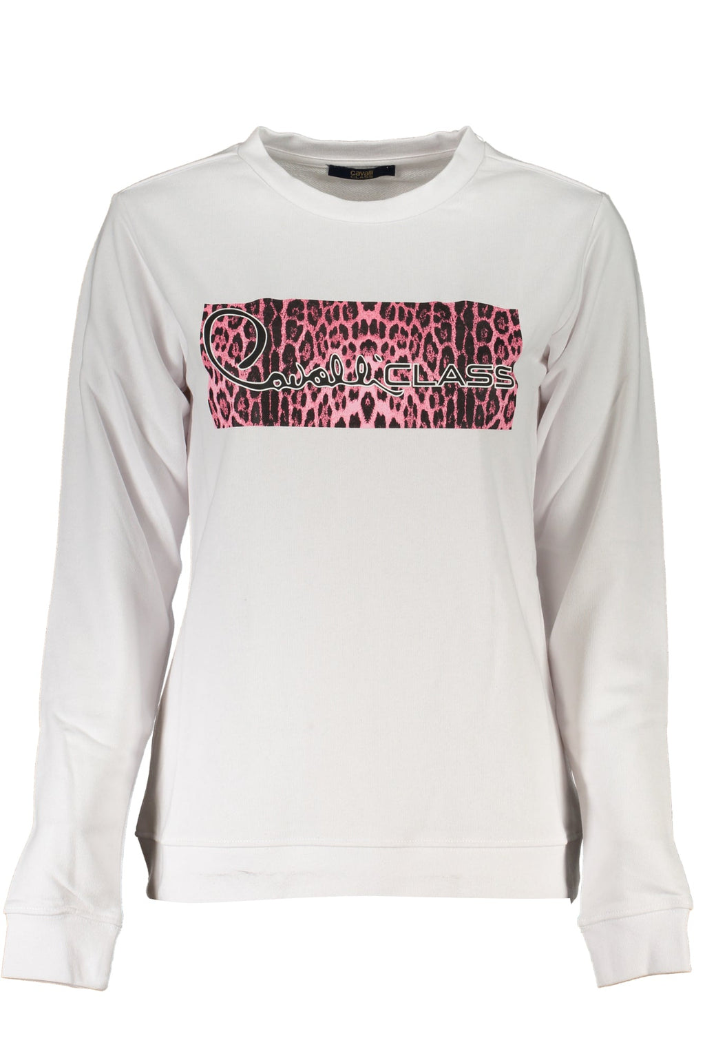 CAVALLI CLASS FELPA SENZA ZIP DONNA BIANCO - Grandi Firme Lab
