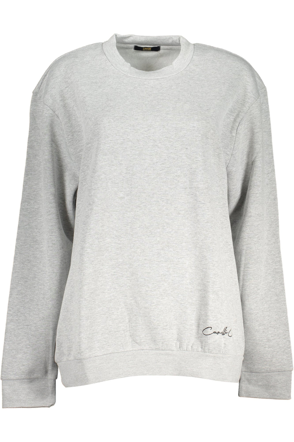 CAVALLI CLASS FELPA SENZA ZIP DONNA GRIGIO - Grandi Firme Lab