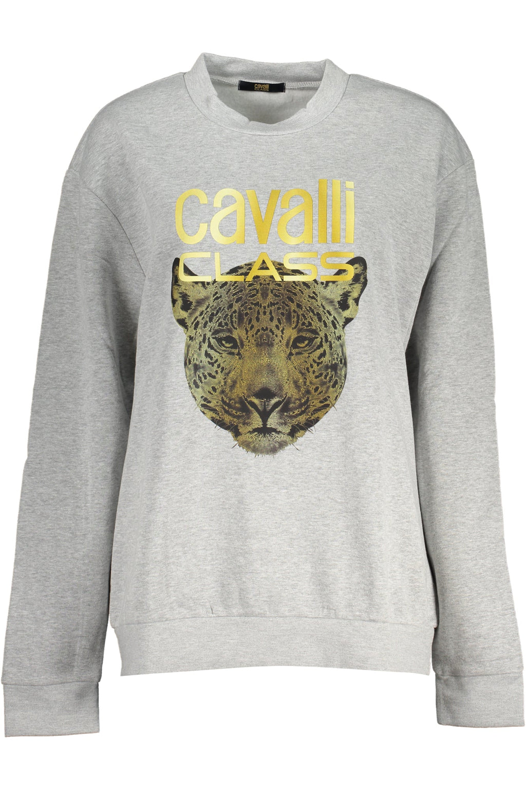 CAVALLI CLASS FELPA SENZA ZIP DONNA GRIGIO - Grandi Firme Lab