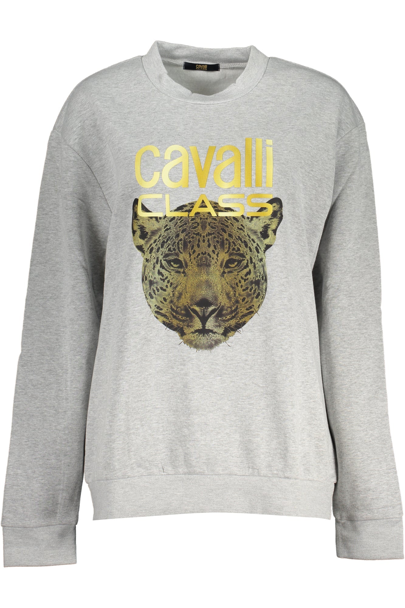 CAVALLI CLASS FELPA SENZA ZIP DONNA GRIGIO - Grandi Firme Lab