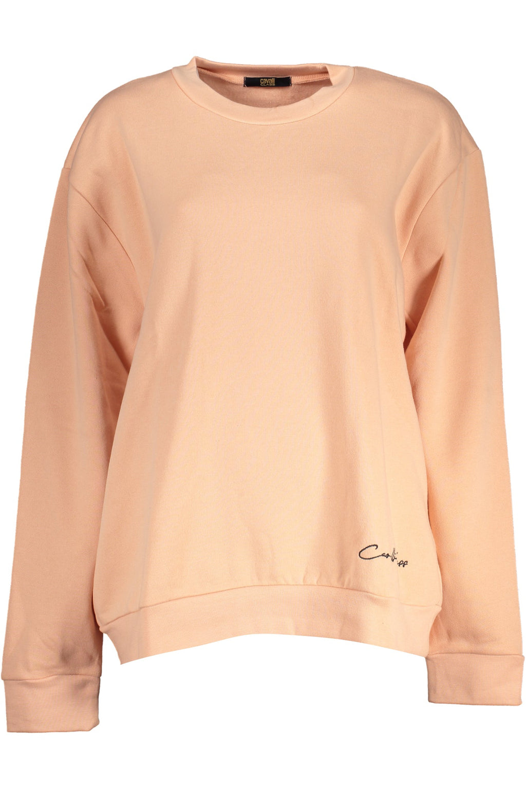 CAVALLI CLASS FELPA SENZA ZIP DONNA ROSA - Grandi Firme Lab