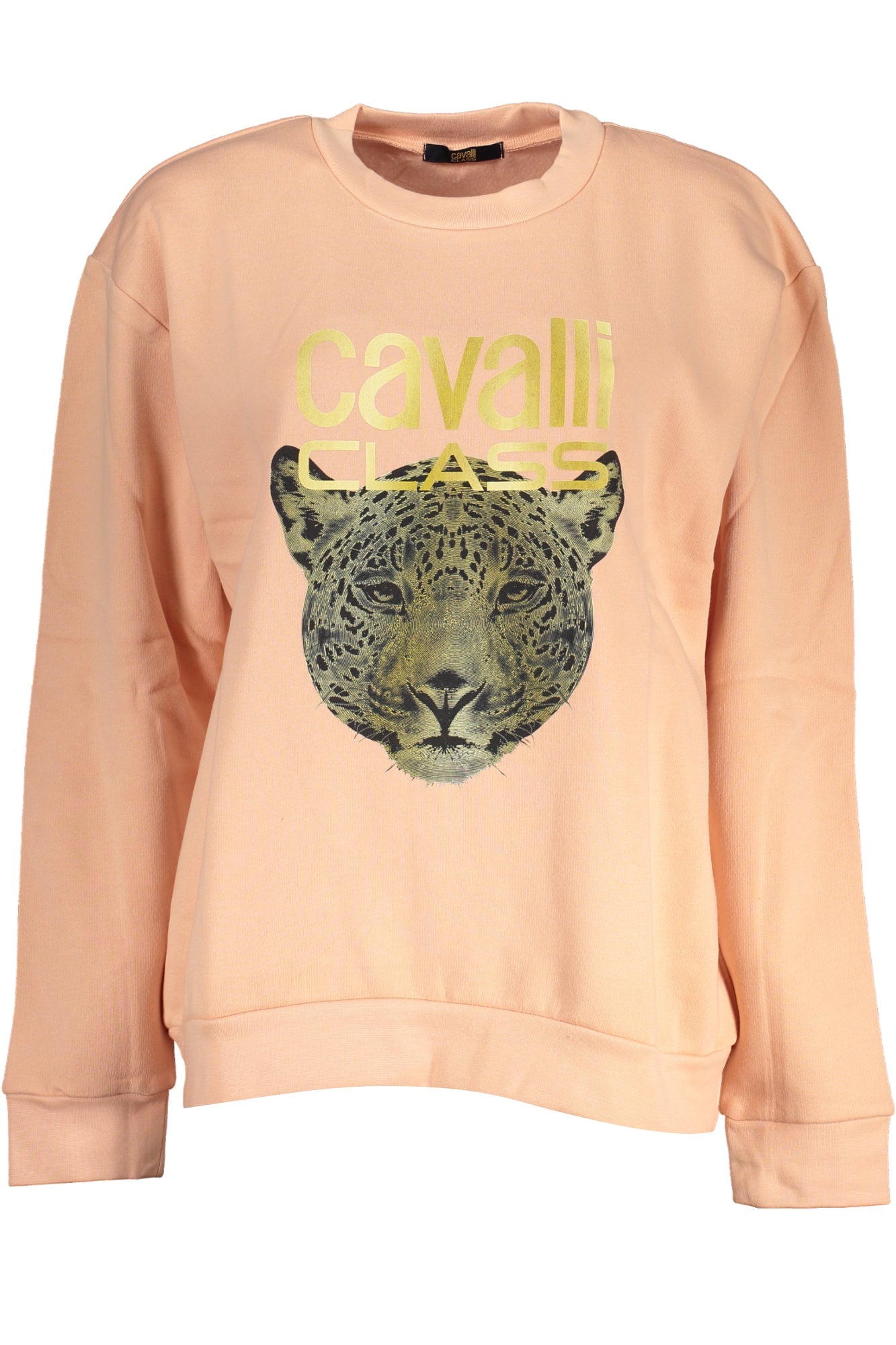 CAVALLI CLASS FELPA SENZA ZIP DONNA ROSA - Grandi Firme Lab