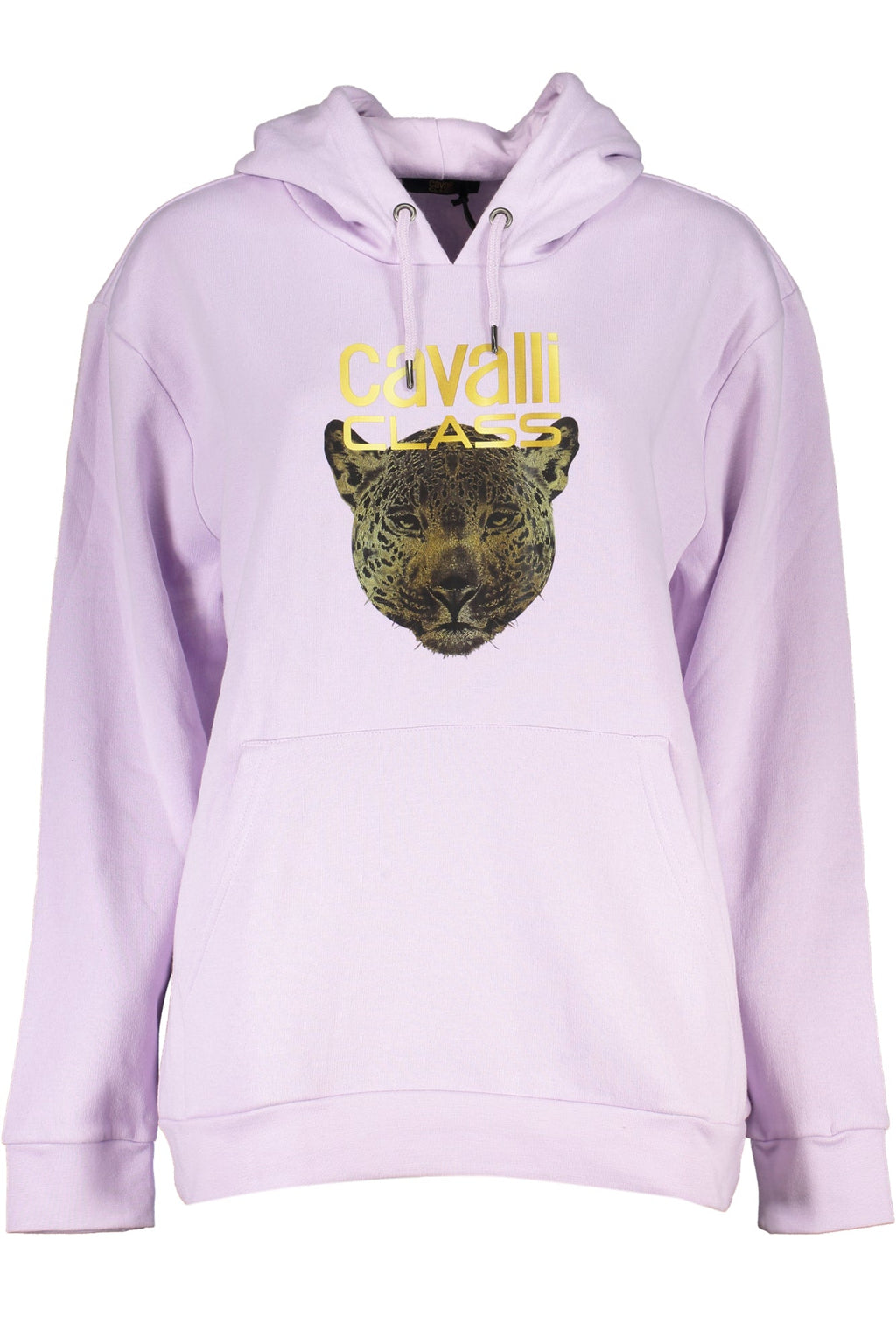 CAVALLI CLASS FELPA SENZA ZIP DONNA VIOLA - Grandi Firme Lab