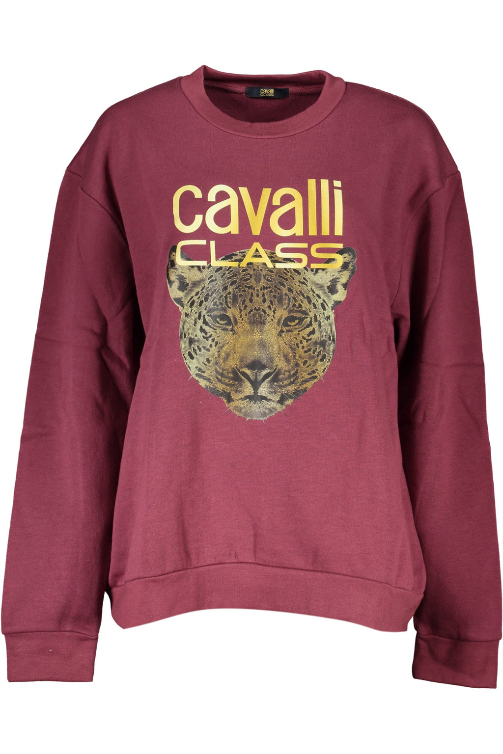 CAVALLI CLASS FELPA SENZA ZIP DONNA VIOLA - Grandi Firme Lab