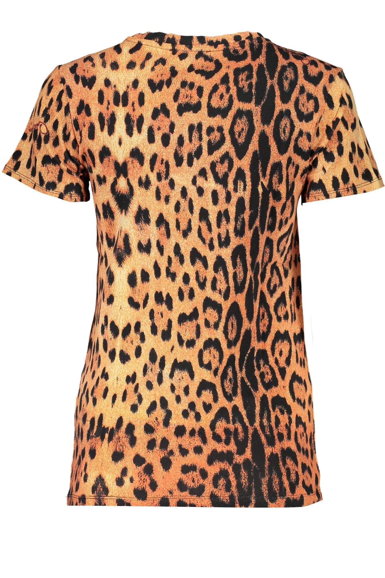 CAVALLI CLASS T-SHIRT MANICHE CORTE DONNA ARANCIO - Grandi Firme Lab