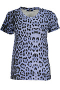 CAVALLI CLASS T - SHIRT MANICHE CORTE DONNA AZZURRO - Grandi Firme Lab