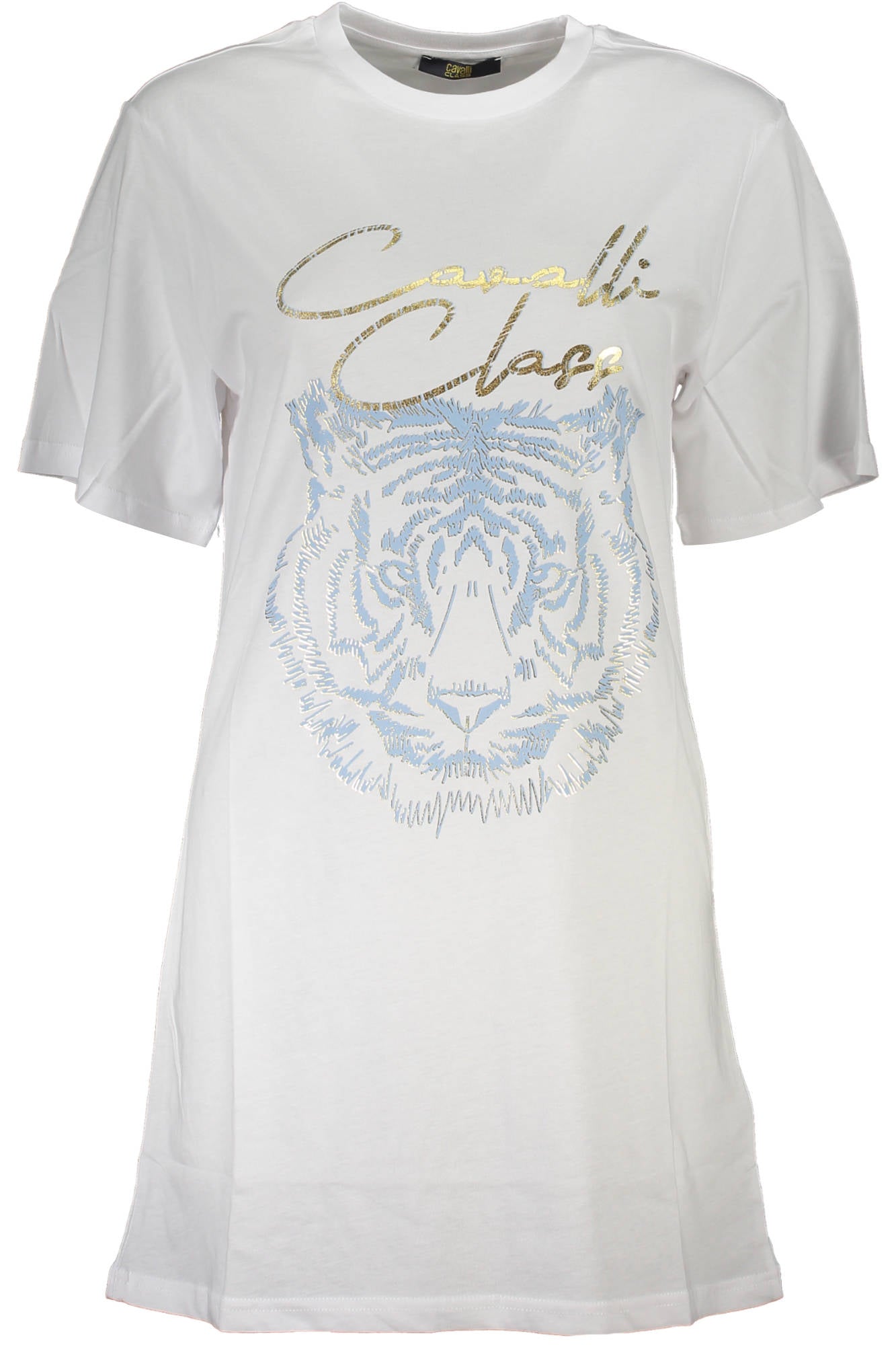 CAVALLI CLASS T - SHIRT MANICHE CORTE DONNA BIANCO - Grandi Firme Lab