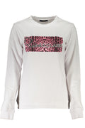 CAVALLI CLASS SWEAT-SHIRT SANS ZIP FEMME BLANC
