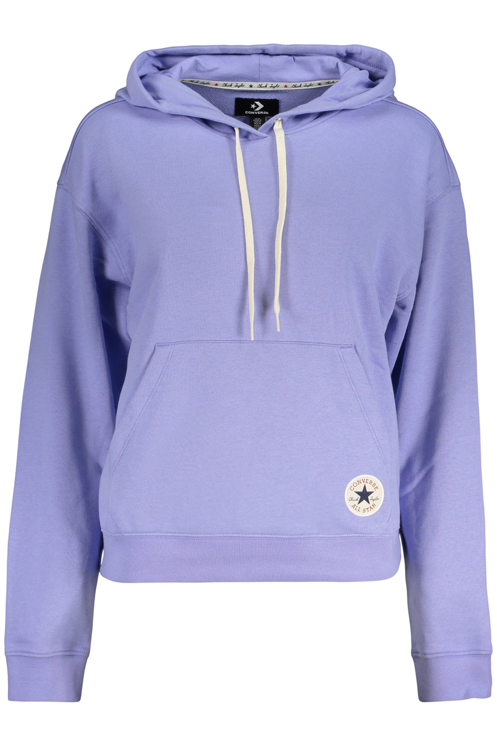 CONVERSE FELPA SENZA ZIP DONNA VIOLA - Grandi Firme Lab