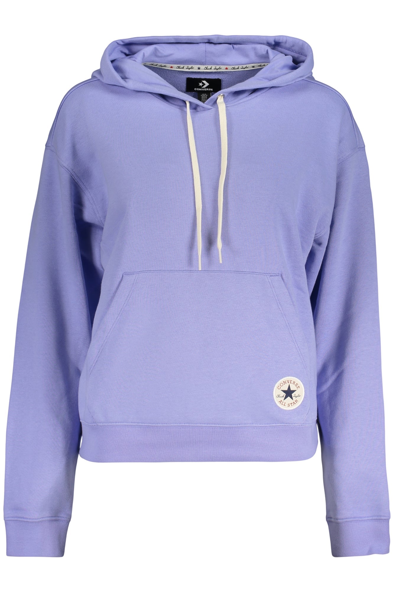 CONVERSE FELPA SENZA ZIP DONNA VIOLA - Grandi Firme Lab