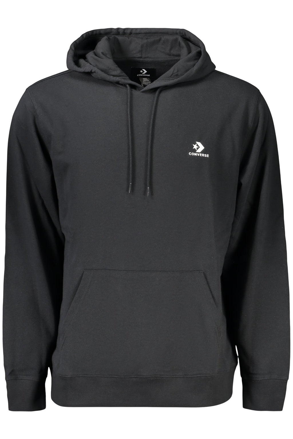 CONVERSE FELPA SENZA ZIP UOMO NERO - Grandi Firme Lab