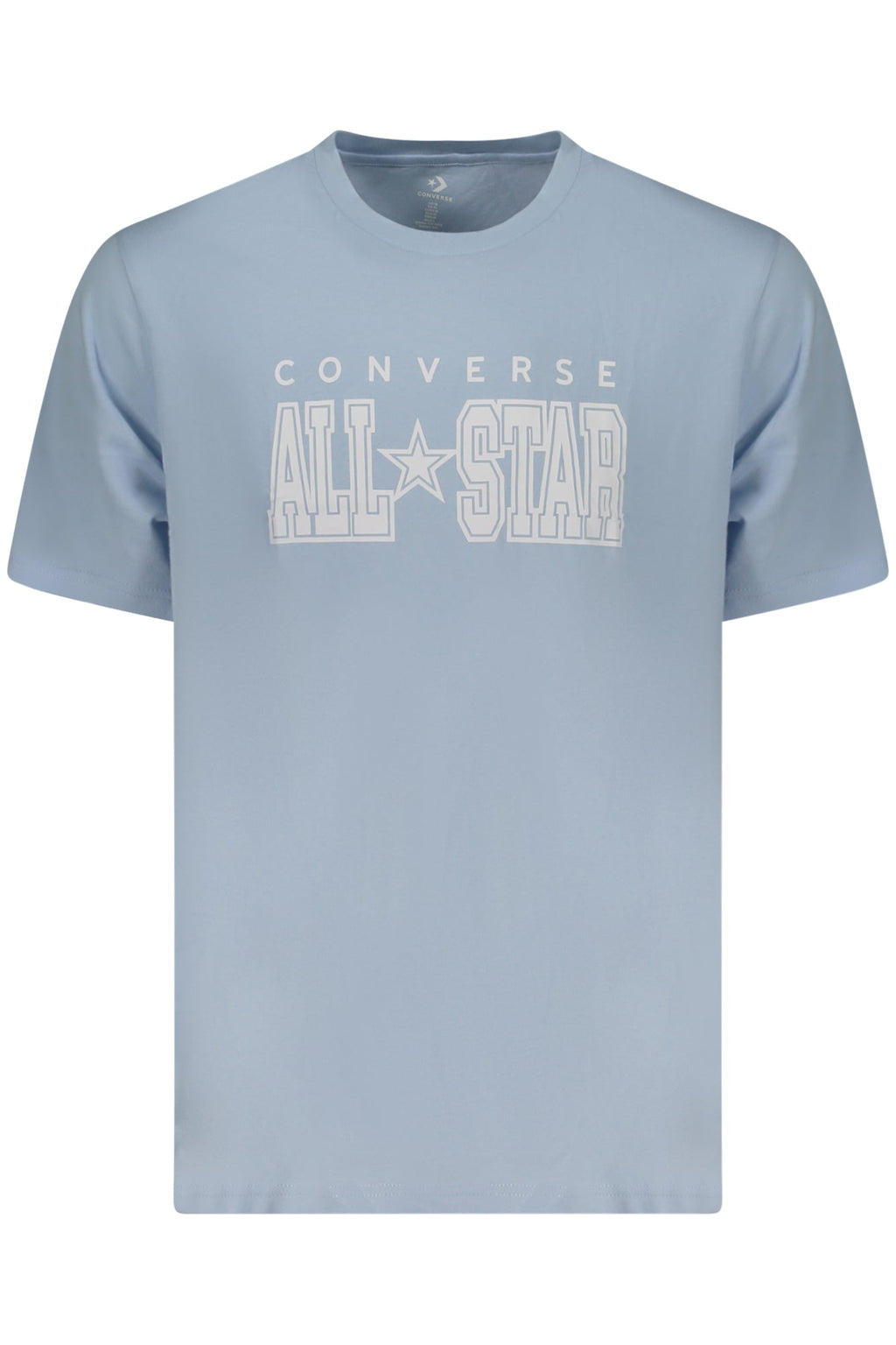 CONVERSE T-SHIRT MANICHE CORTE UOMO AZZURRO - Grandi Firme Lab