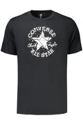 CONVERSE T-SHIRT MANICHE CORTE UOMO NERO - Grandi Firme Lab
