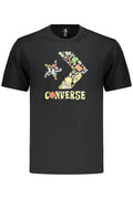 CONVERSE T-SHIRT MANICHE CORTE UOMO NERO - Grandi Firme Lab