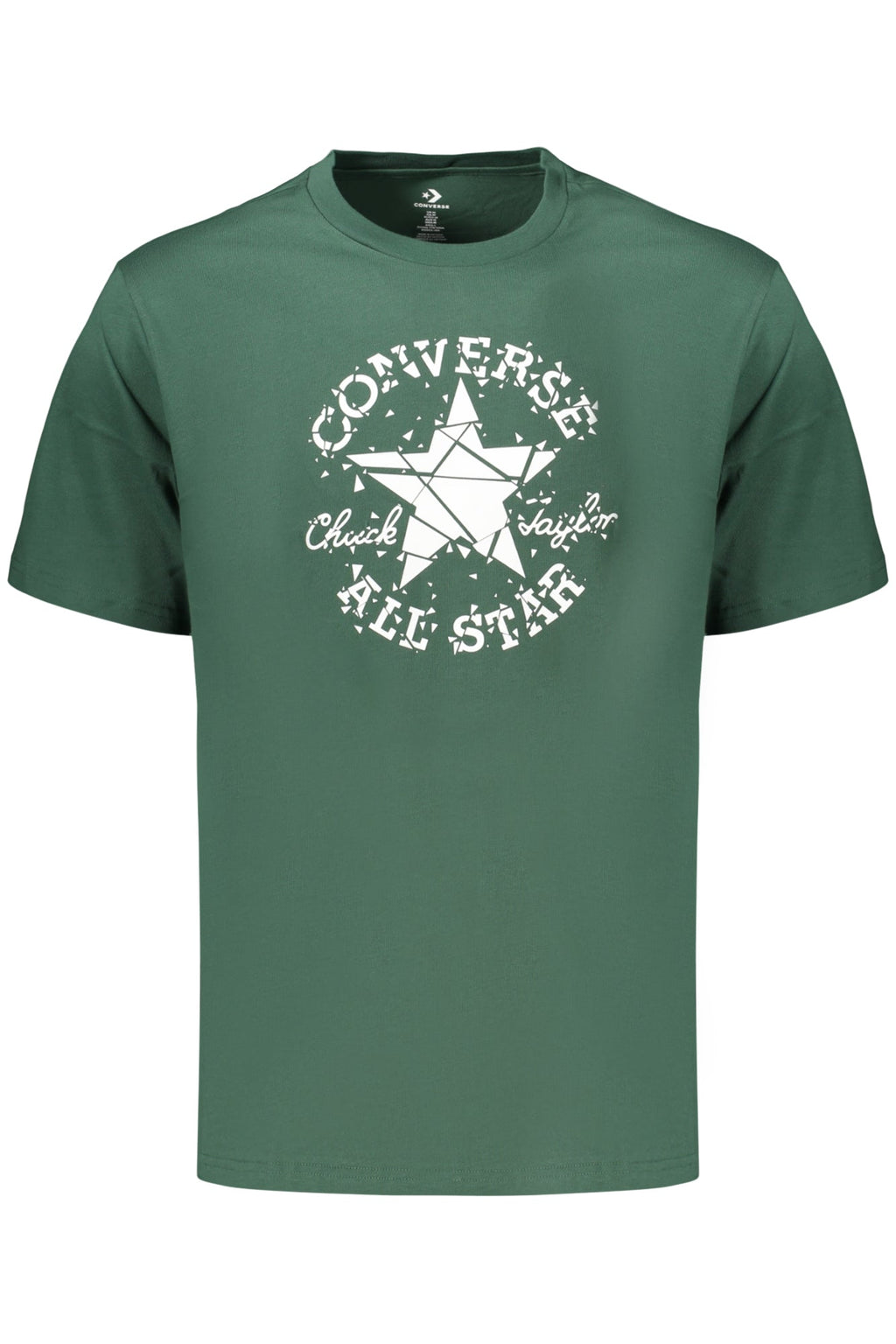 CONVERSE T-SHIRT MANICHE CORTE UOMO VERDE - Grandi Firme Lab