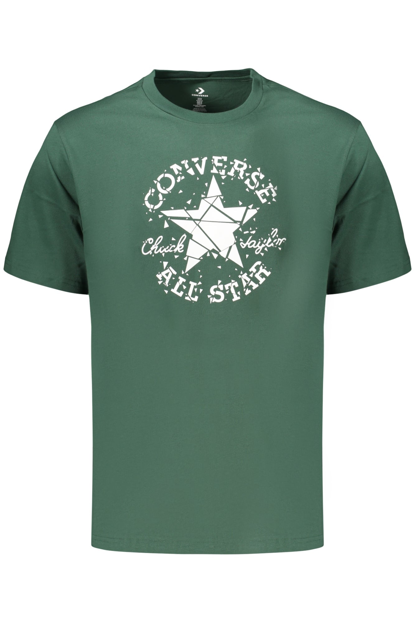CONVERSE T-SHIRT MANICHE CORTE UOMO VERDE - Grandi Firme Lab