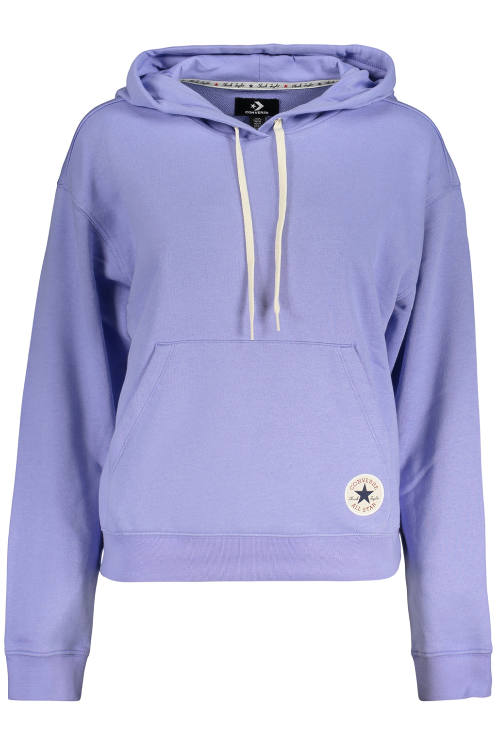 CONVERSE FELPA SENZA ZIP DONNA VIOLA