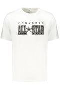 CONVERSE T-SHIRT MANICHE CORTE UOMO BIANCO