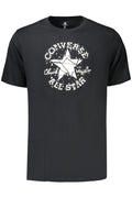 CONVERSE T-SHIRT MANICHE CORTE UOMO NERO