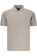 COVERI MOVING POLO MANICHE CORTE UOMO GRIGIO