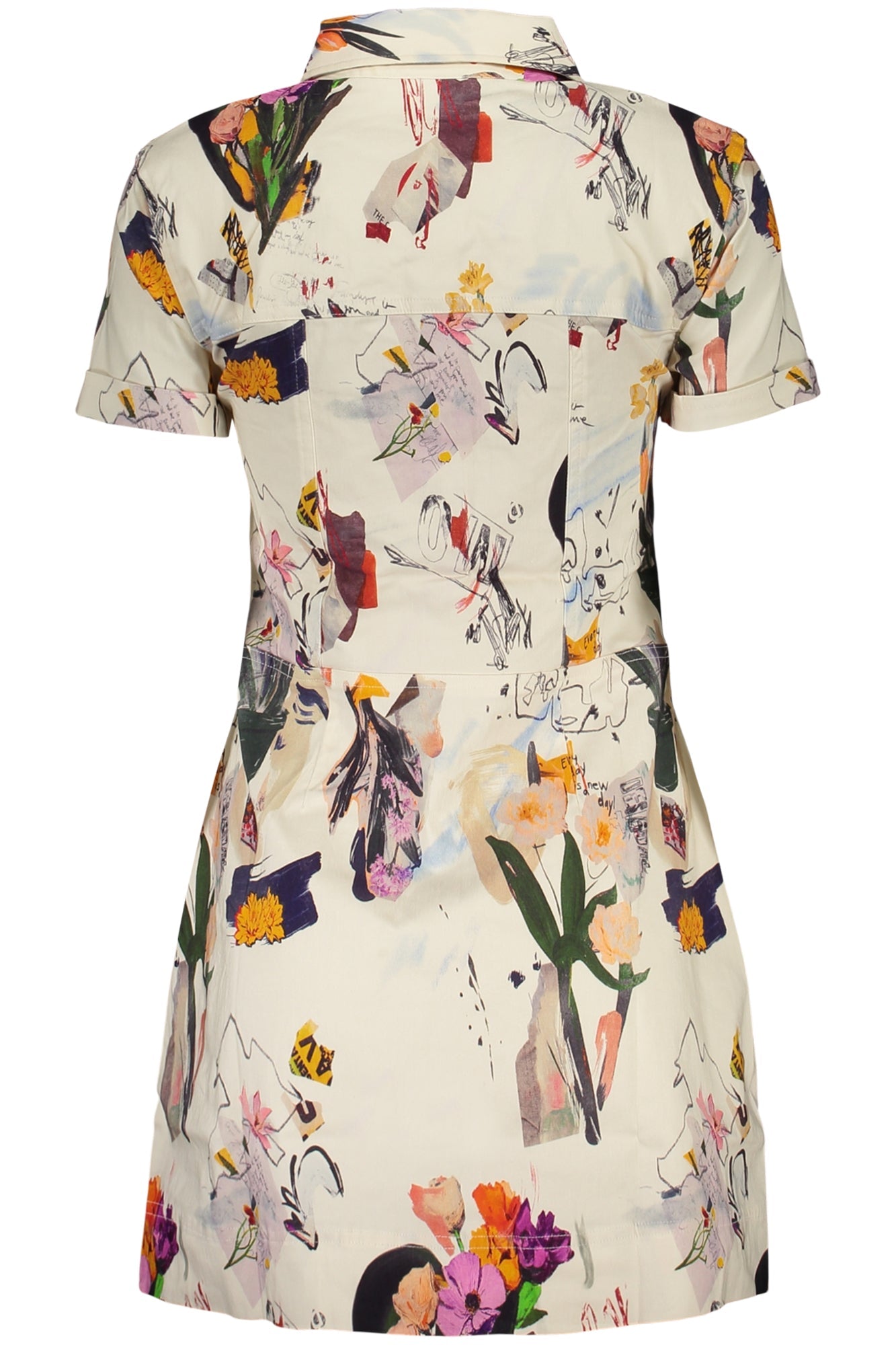 DESIGUAL ABITO CORTO DONNA BIANCO - Grandi Firme Lab