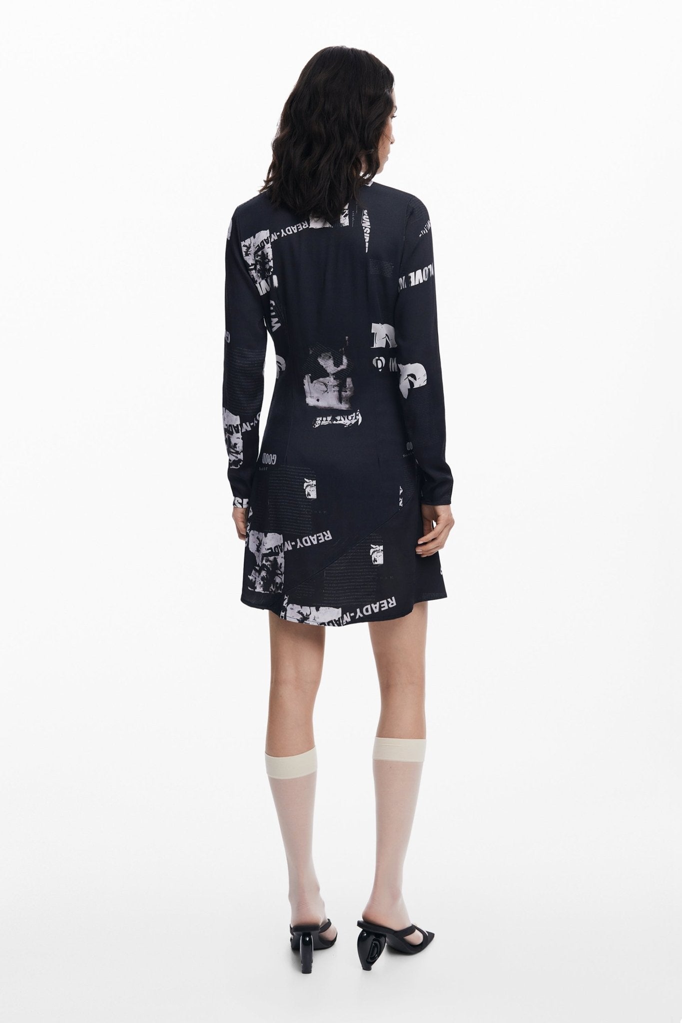 DESIGUAL ABITO CORTO DONNA NERO - Grandi Firme Lab