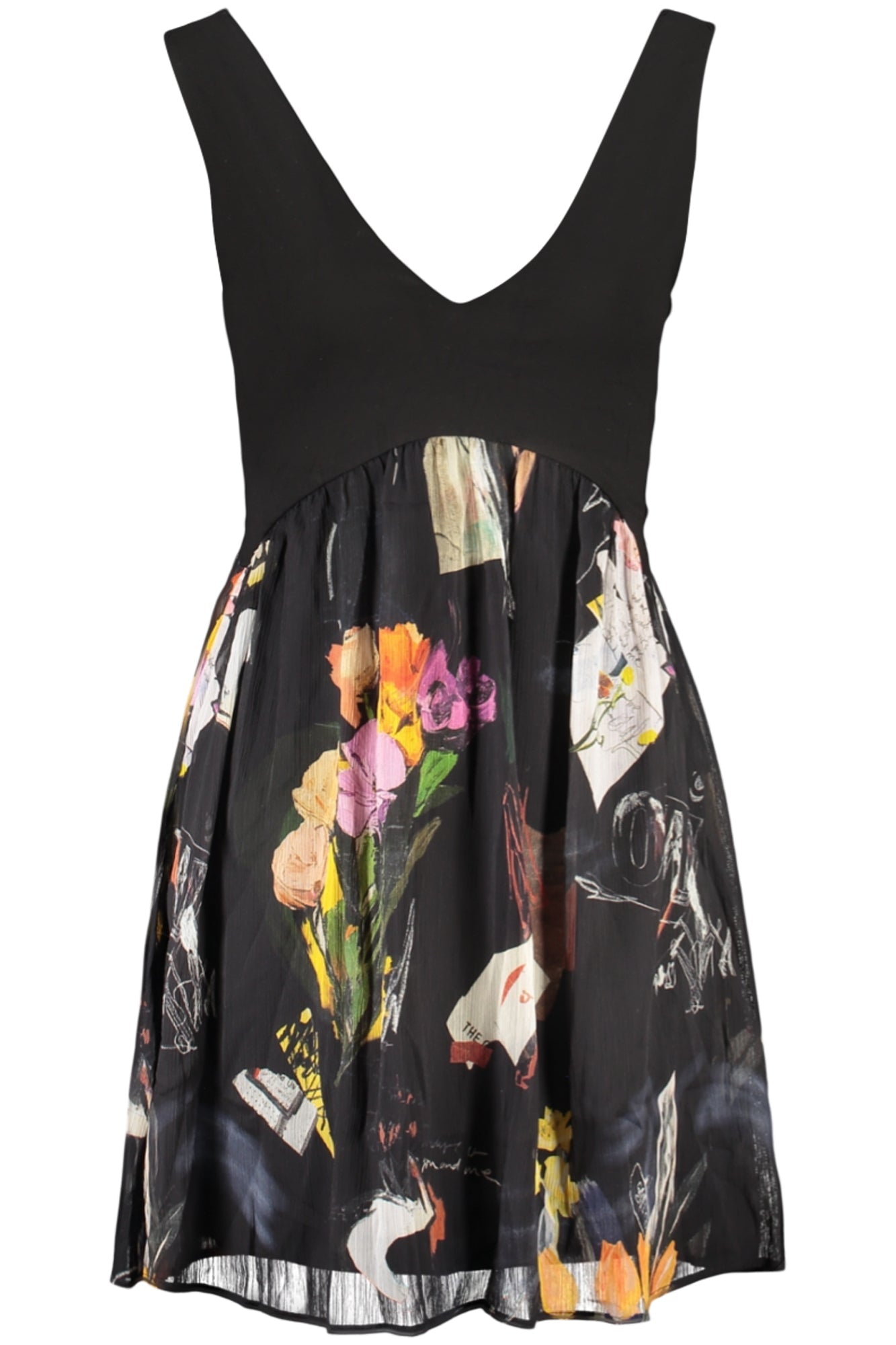 DESIGUAL ABITO CORTO DONNA NERO - Grandi Firme Lab