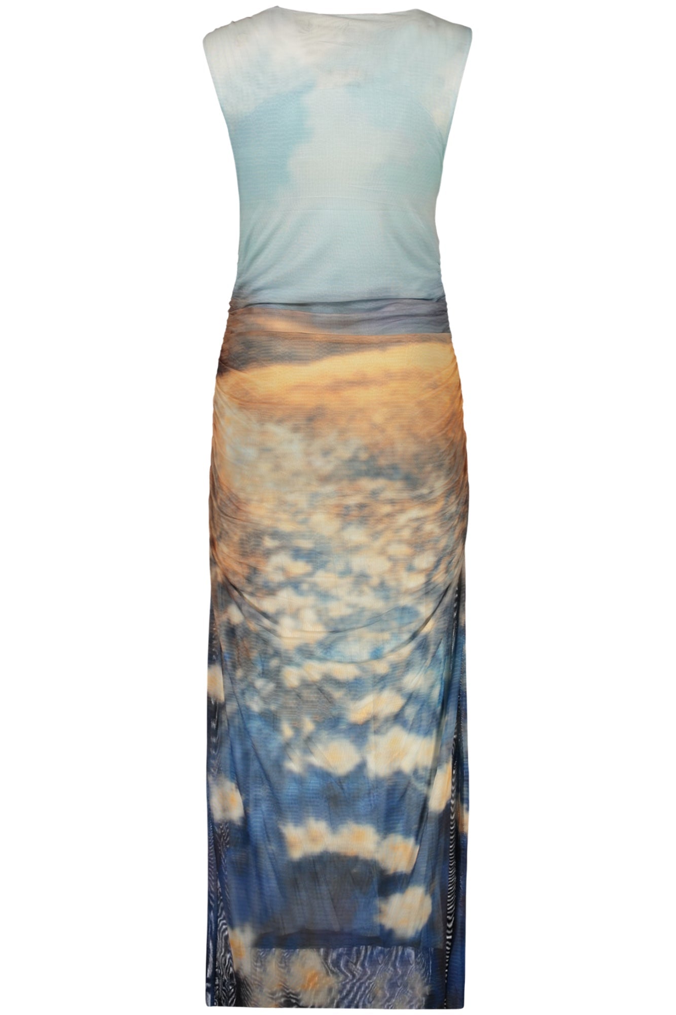 DESIGUAL ABITO LUNGO DONNA AZZURRO - Grandi Firme Lab