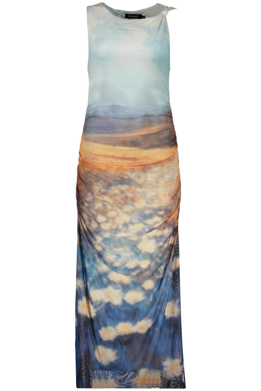 DESIGUAL ABITO LUNGO DONNA AZZURRO - Grandi Firme Lab