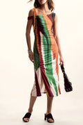 DESIGUAL ABITO LUNGO DONNA MARRONE - Grandi Firme Lab
