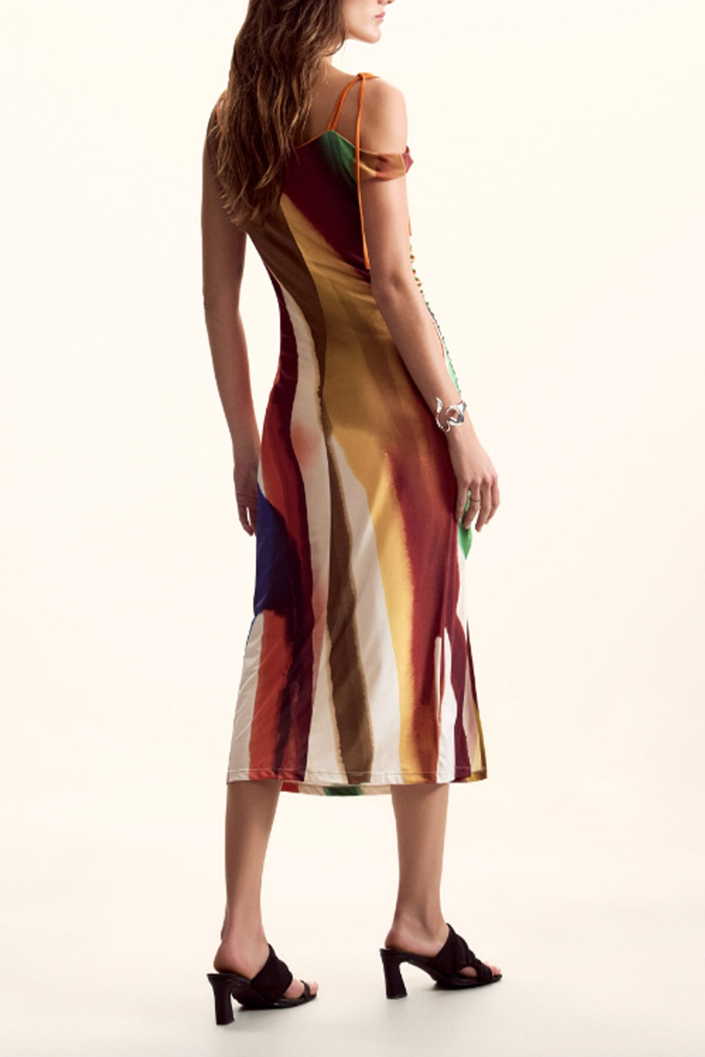 DESIGUAL ABITO LUNGO DONNA MARRONE - Grandi Firme Lab