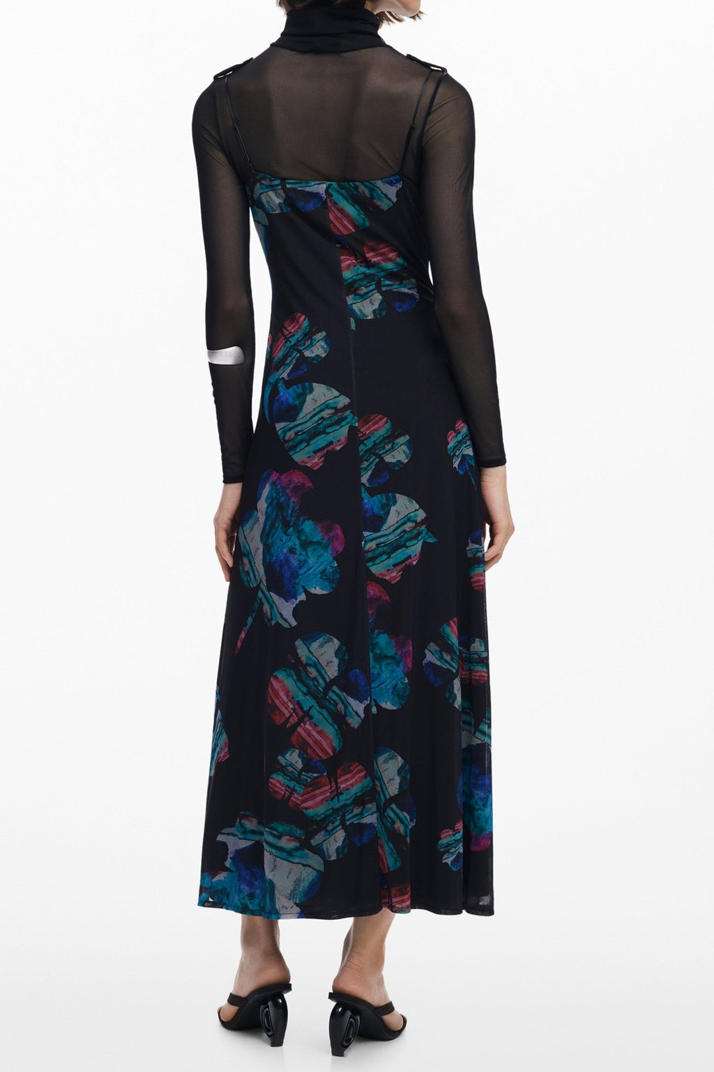 DESIGUAL ABITO LUNGO DONNA NERO - Grandi Firme Lab