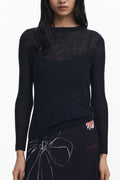DESIGUAL ABITO LUNGO DONNA NERO - Grandi Firme Lab