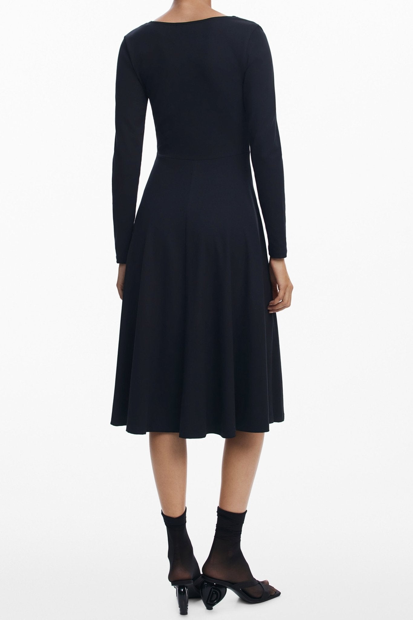 DESIGUAL ABITO LUNGO DONNA NERO - Grandi Firme Lab