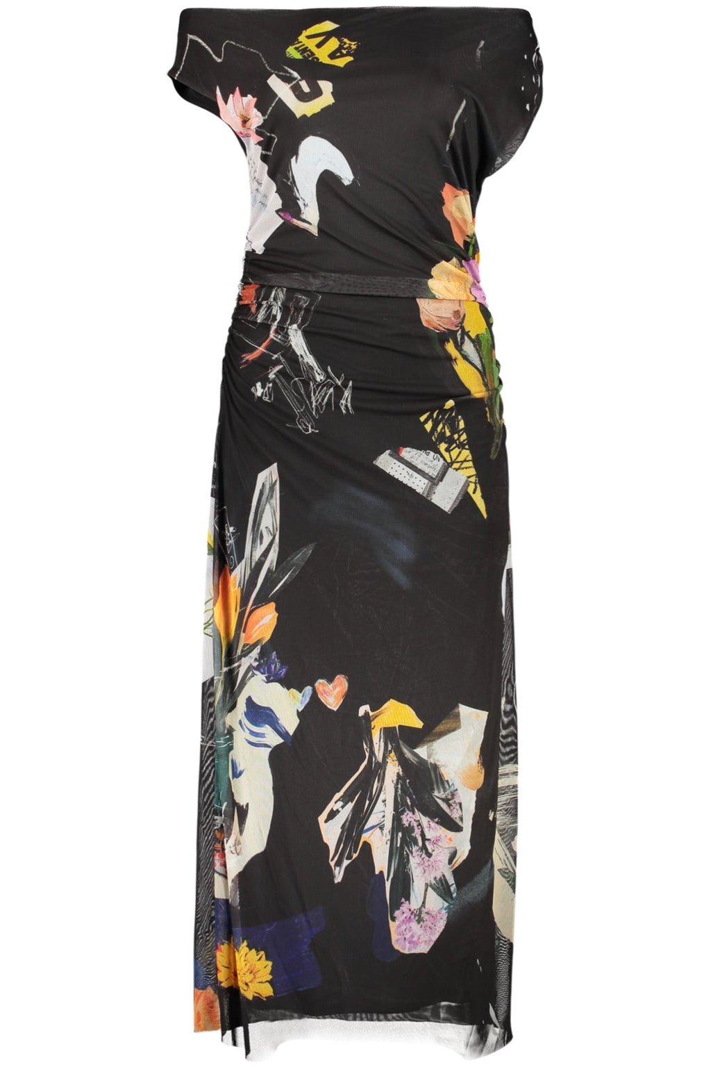DESIGUAL ABITO LUNGO DONNA NERO - Grandi Firme Lab
