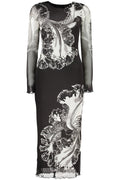 DESIGUAL ABITO LUNGO DONNA NERO - Grandi Firme Lab