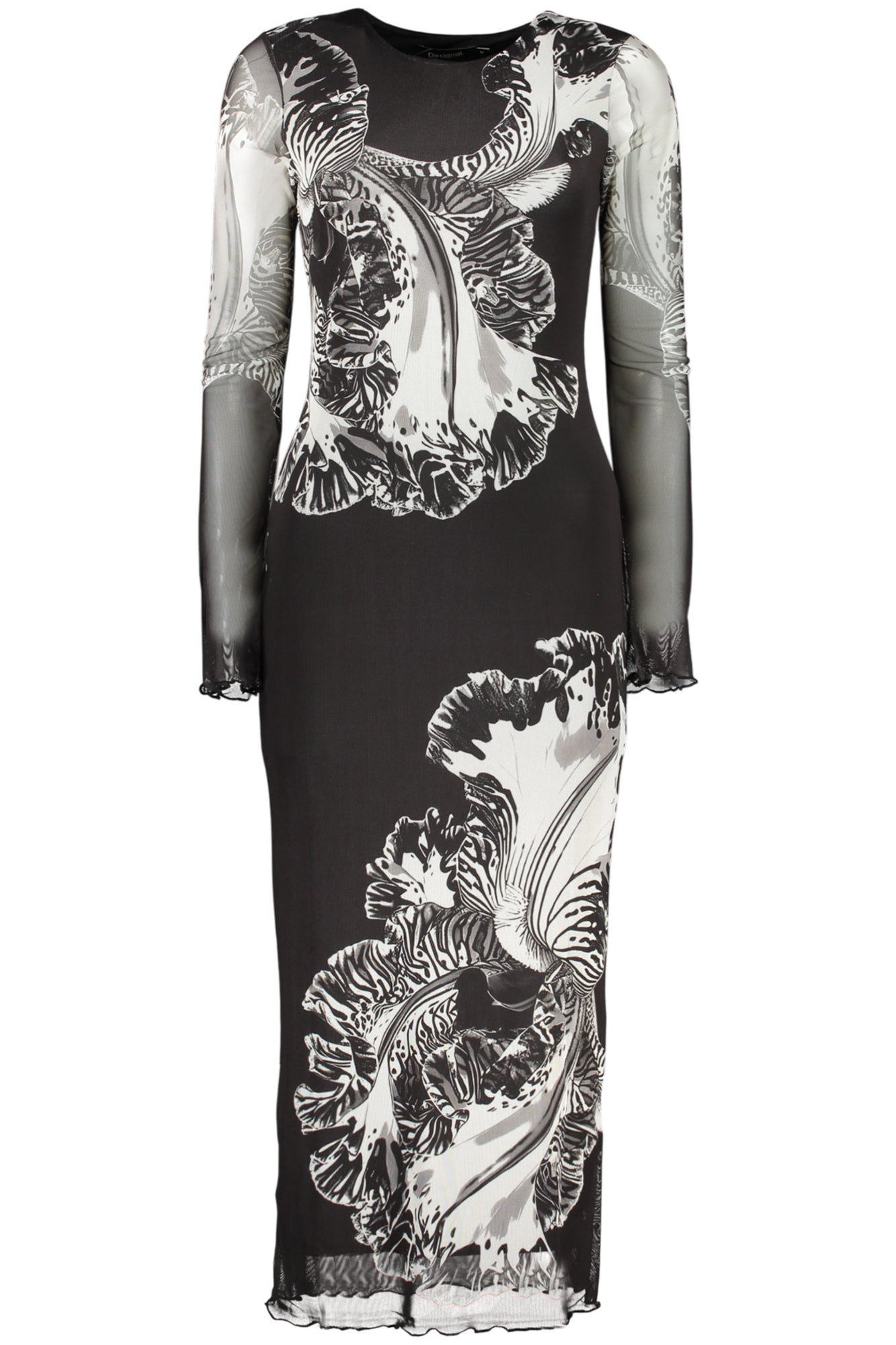 DESIGUAL ABITO LUNGO DONNA NERO - Grandi Firme Lab