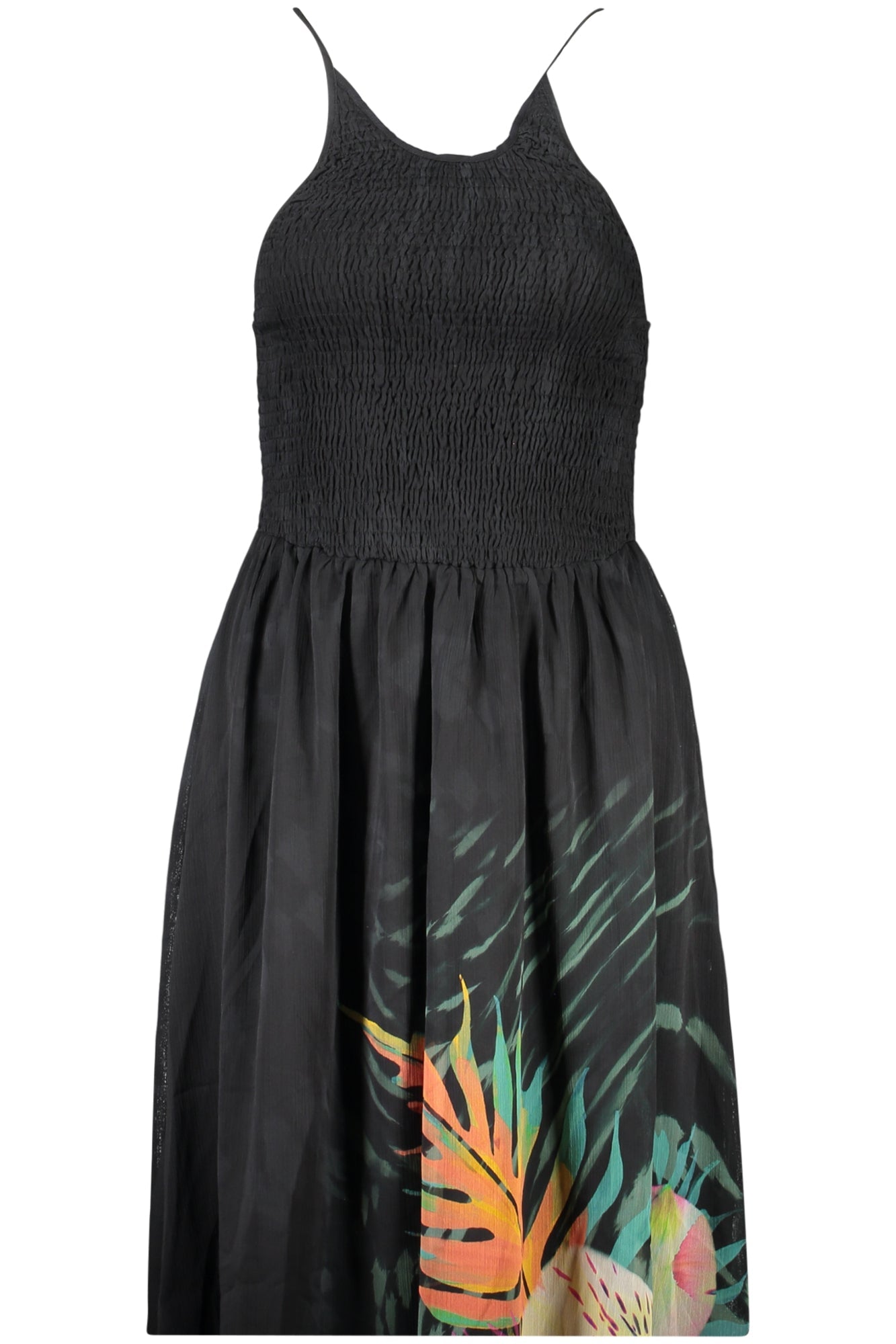 DESIGUAL ABITO LUNGO DONNA NERO - Grandi Firme Lab