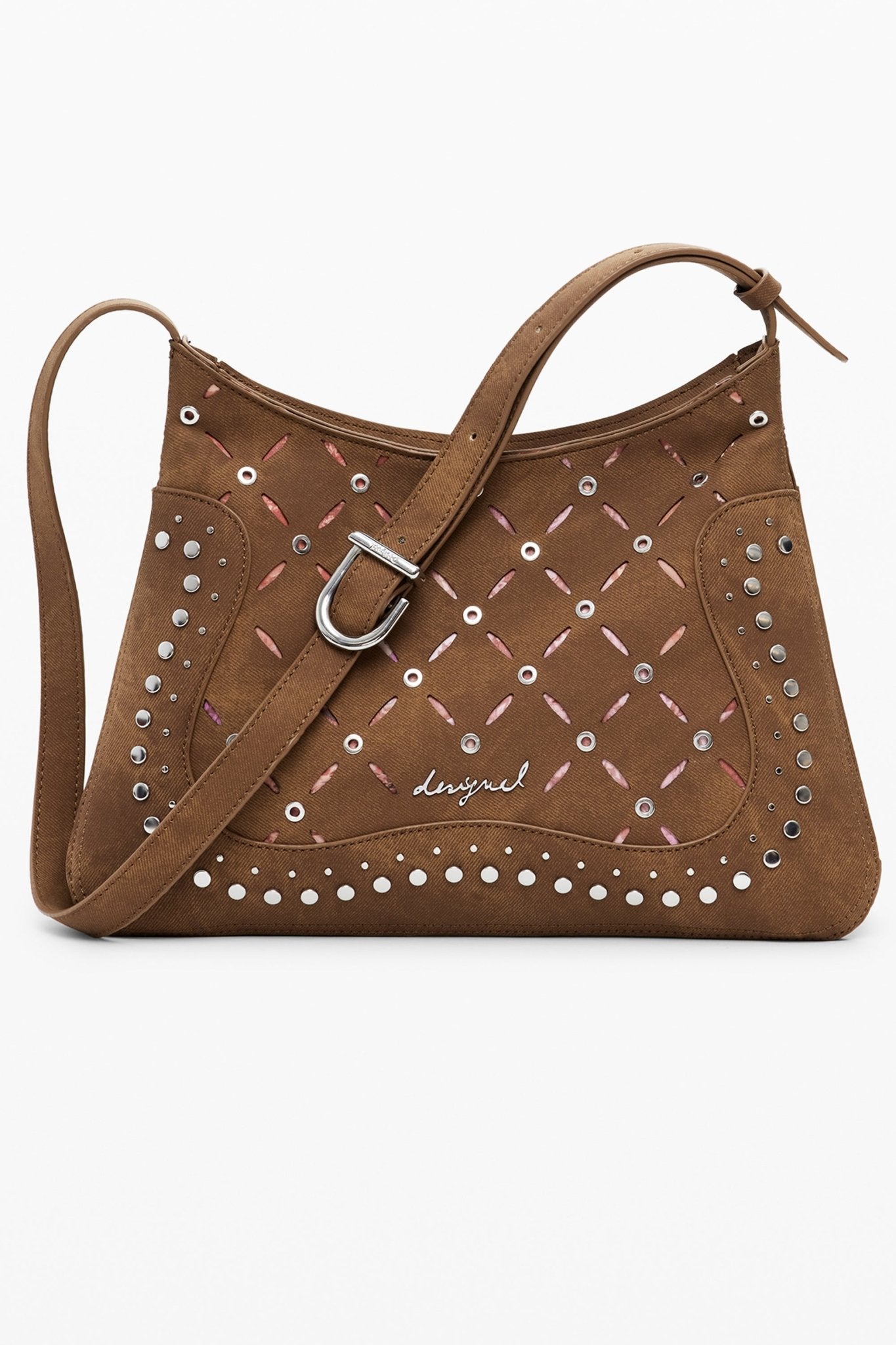 DESIGUAL BORSA DONNA MARRONE - Grandi Firme Lab