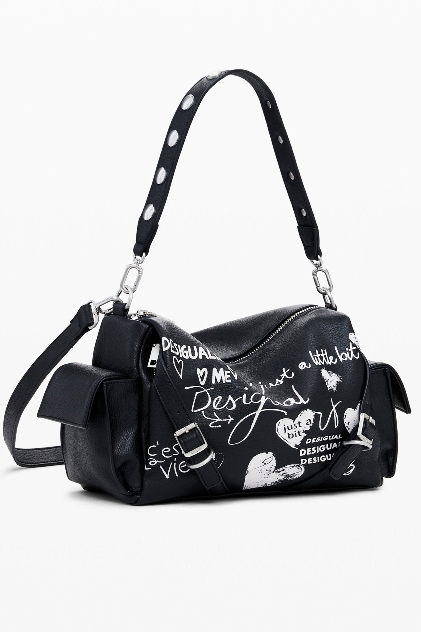 DESIGUAL BORSA DONNA NERO - Grandi Firme Lab