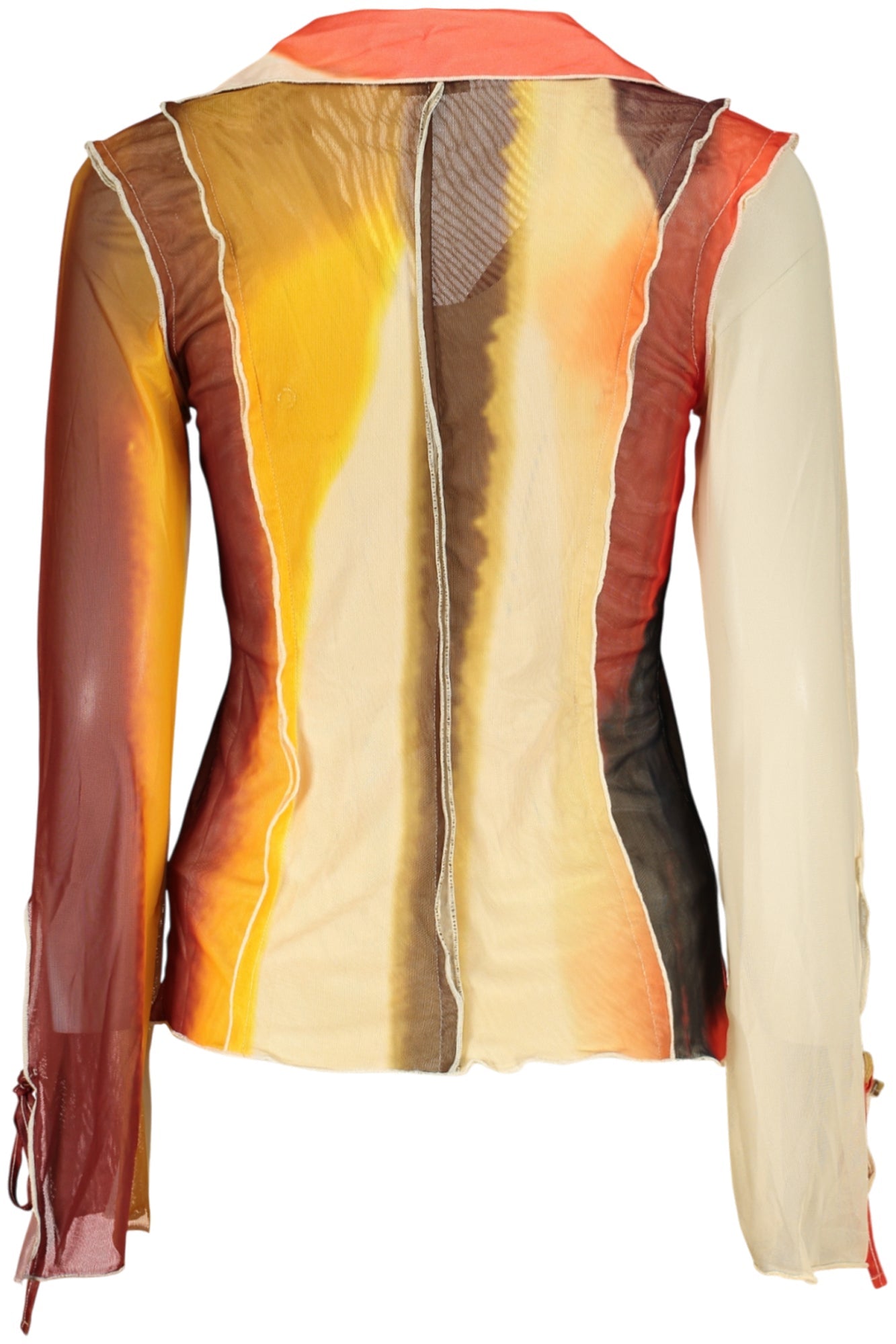 DESIGUAL CAMICIA MANICHE LUNGHE DONNA BEIGE - Grandi Firme Lab