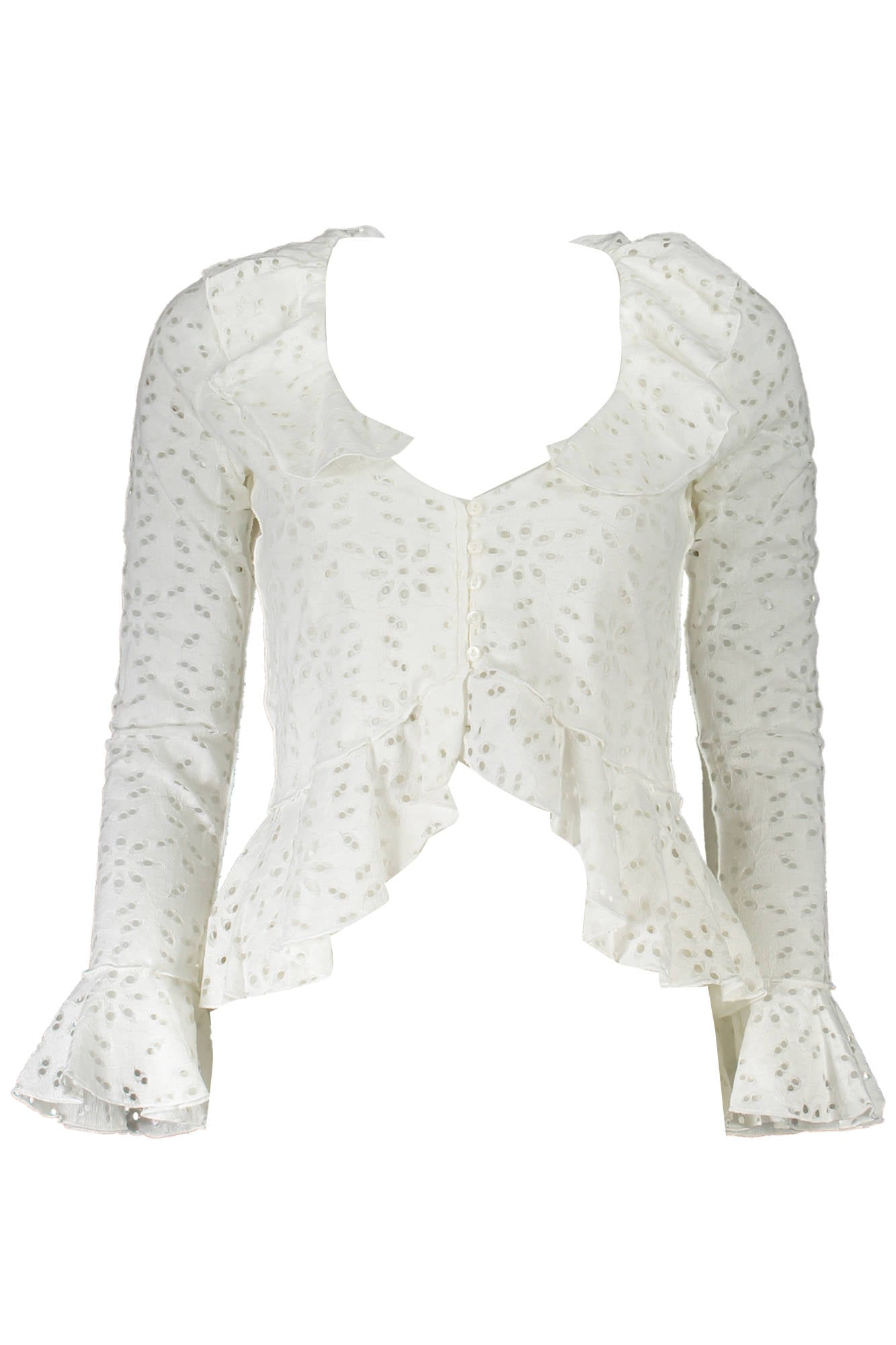 DESIGUAL CAMICIA MANICHE LUNGHE DONNA BIANCO - Grandi Firme Lab