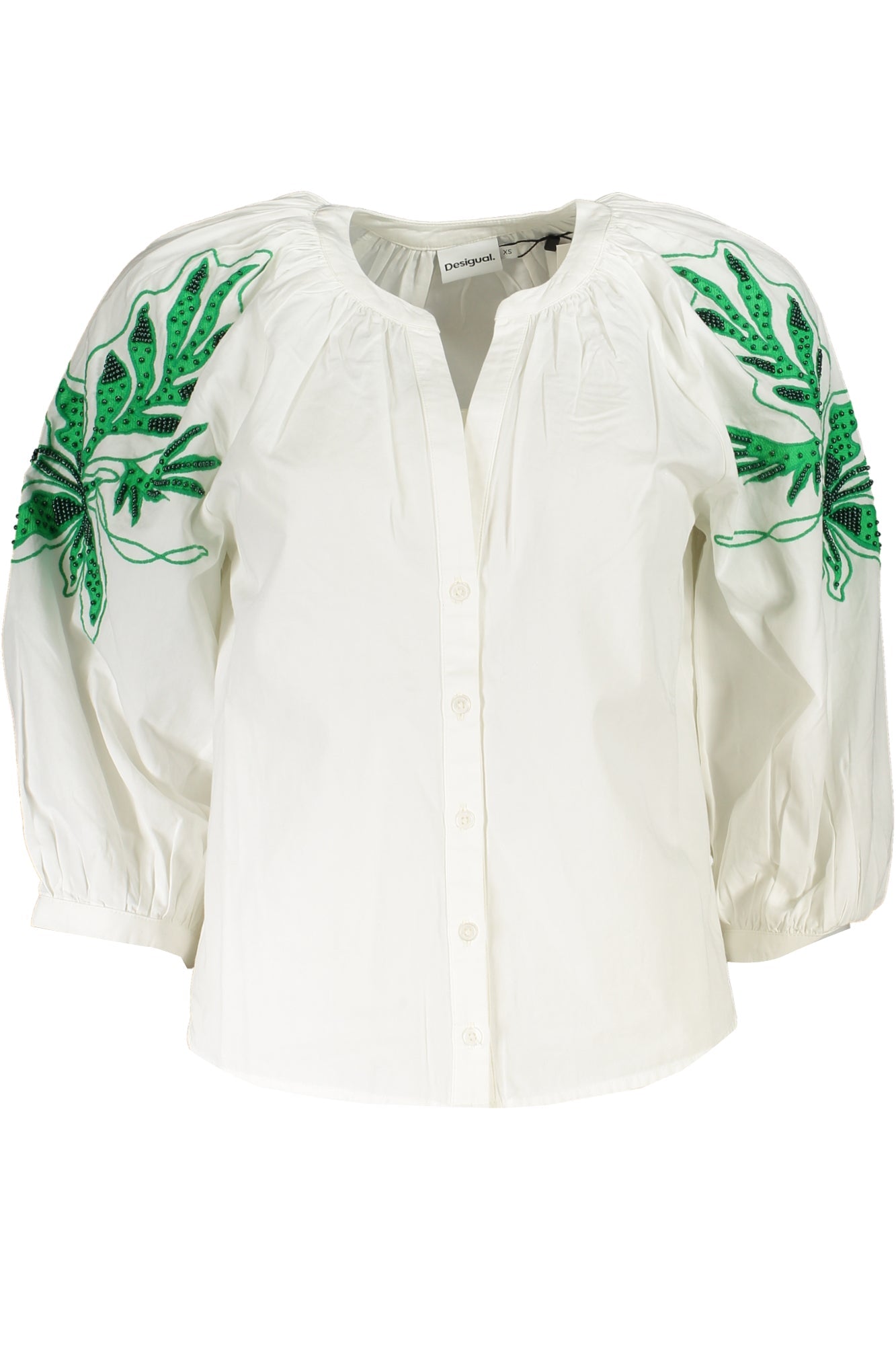 DESIGUAL CAMICIA MANICHE LUNGHE DONNA BIANCO - Grandi Firme Lab