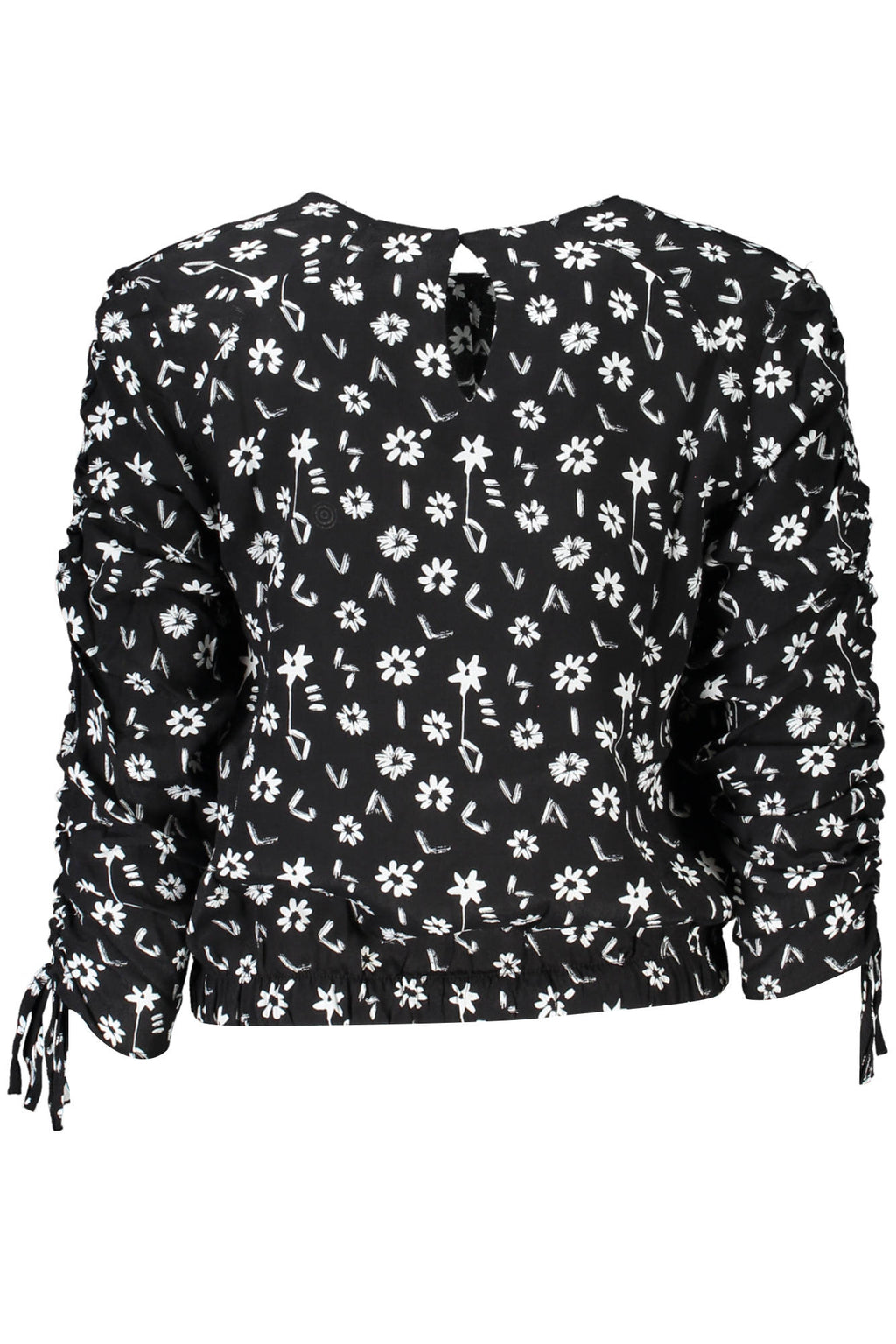 DESIGUAL CAMICIA MANICHE LUNGHE DONNA NERO - Grandi Firme Lab