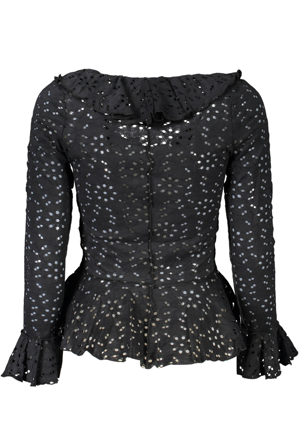 DESIGUAL CAMICIA MANICHE LUNGHE DONNA NERO - Grandi Firme Lab