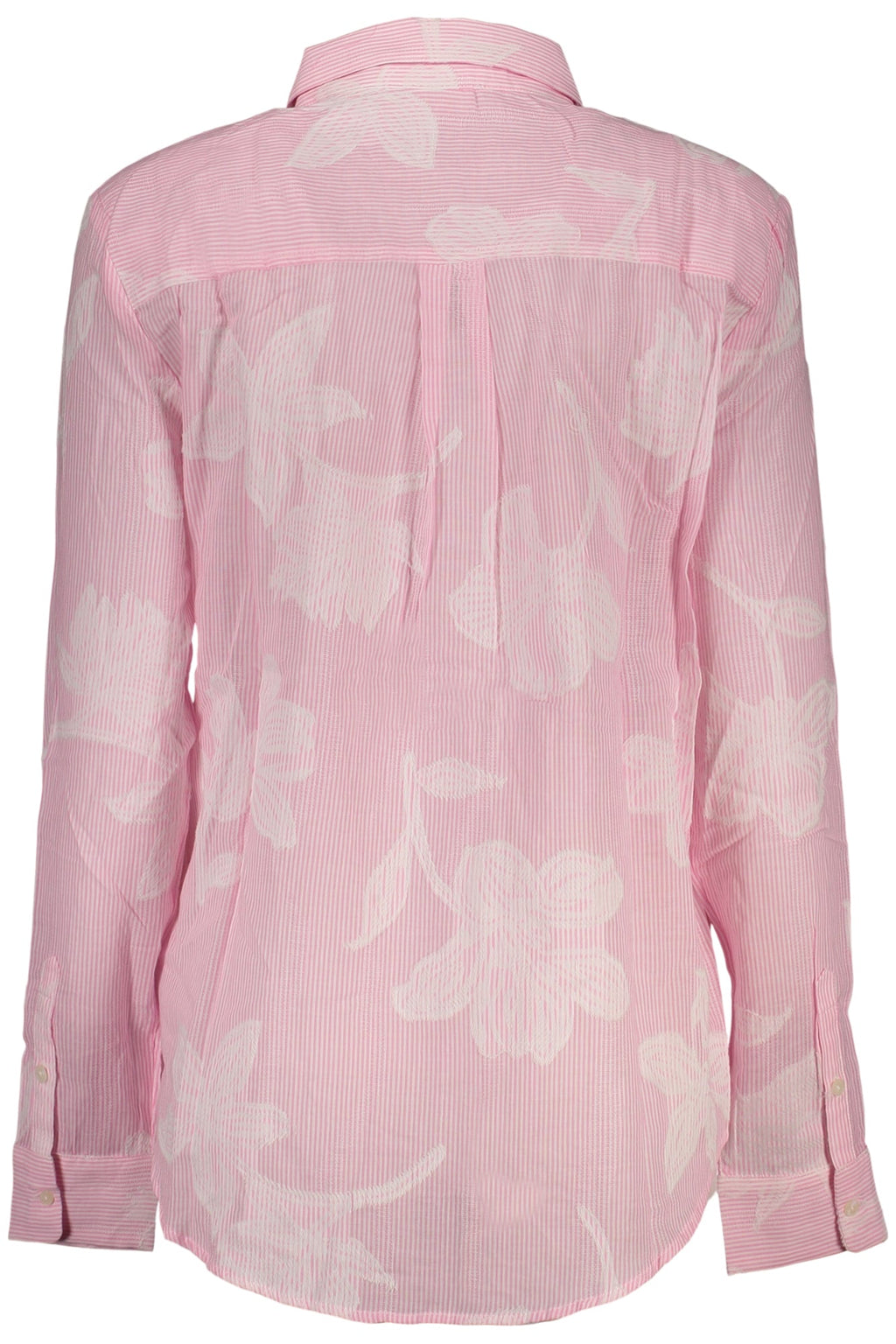 DESIGUAL CAMICIA MANICHE LUNGHE DONNA ROSA - Grandi Firme Lab