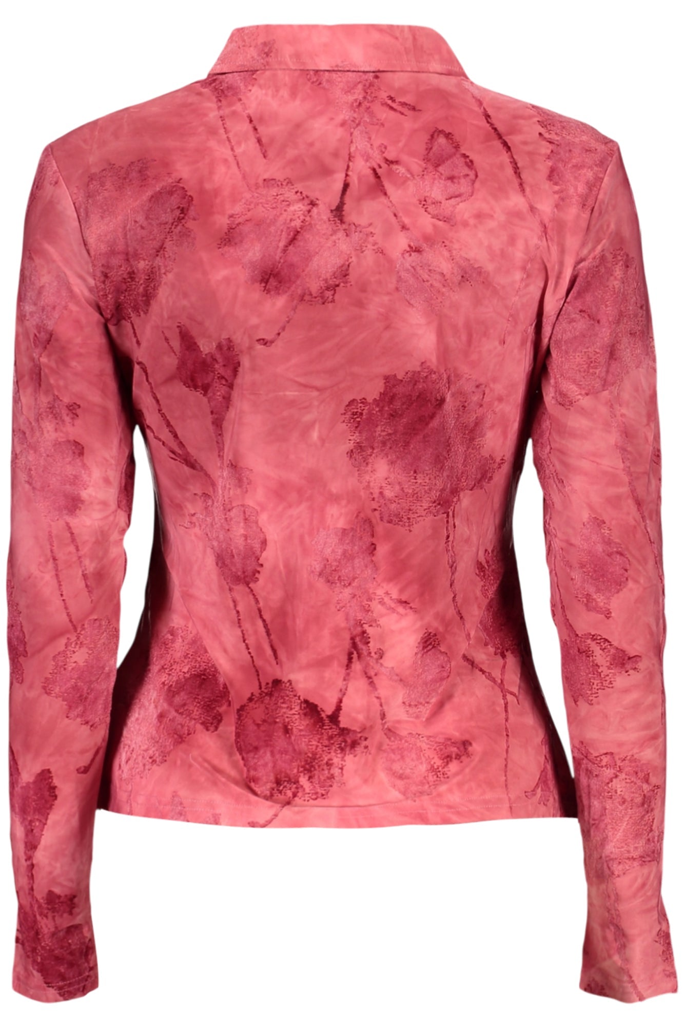 DESIGUAL CAMICIA MANICHE LUNGHE DONNA ROSSO - Grandi Firme Lab