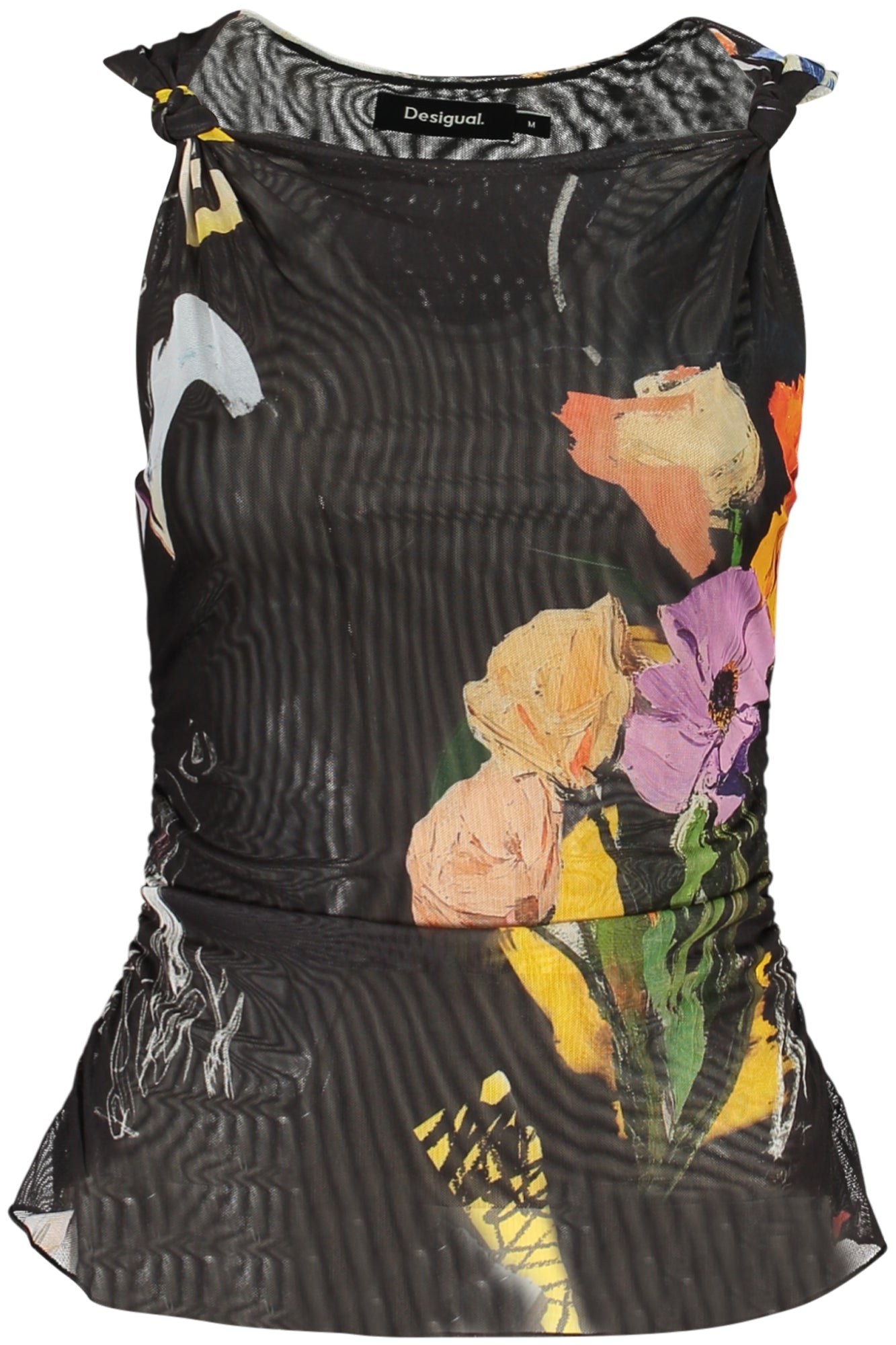 DESIGUAL CANOTTA DONNA NERO - Grandi Firme Lab