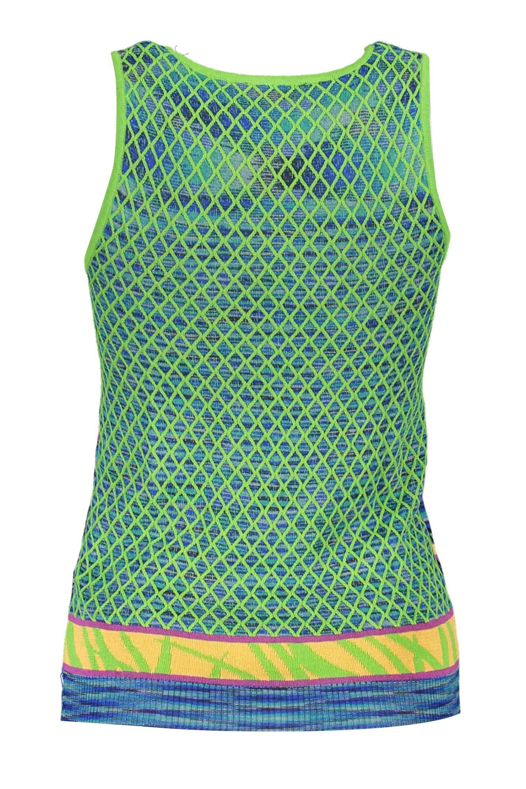 DESIGUAL CANOTTA DONNA VERDE - Grandi Firme Lab
