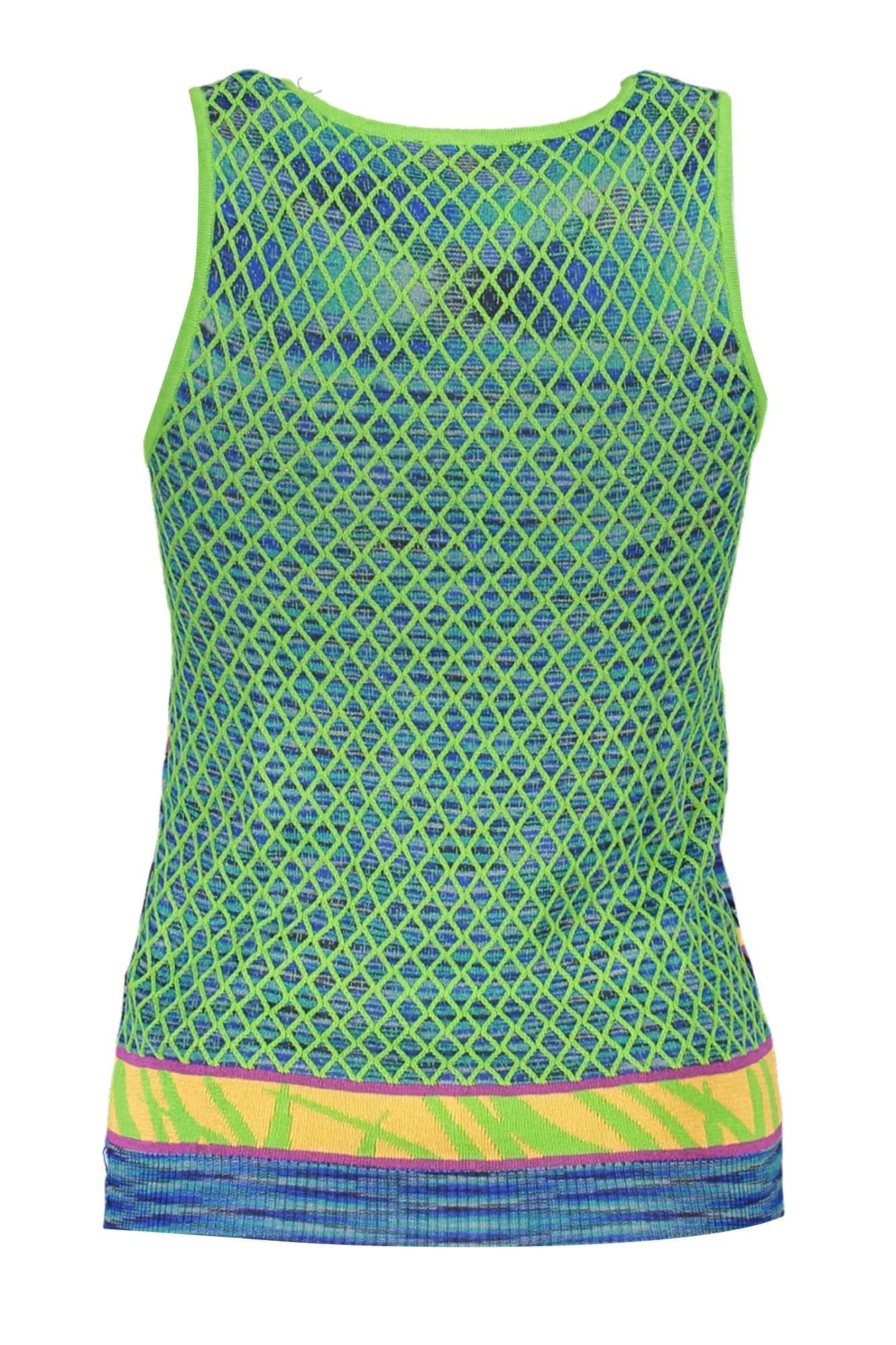 DESIGUAL CANOTTA DONNA VERDE - Grandi Firme Lab